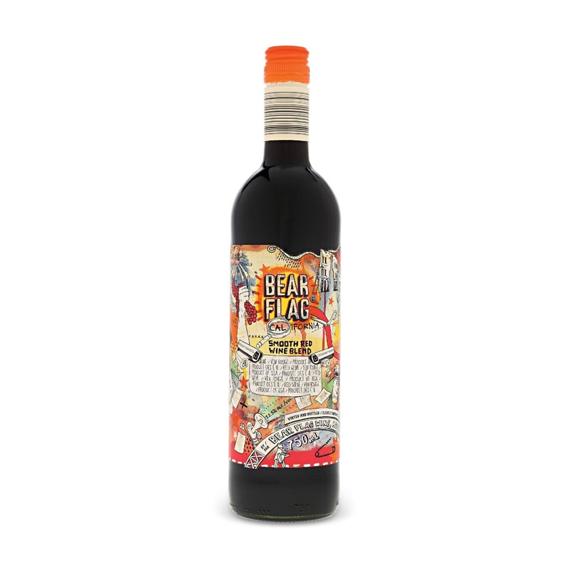 BEAR FLAG RED 750 ML