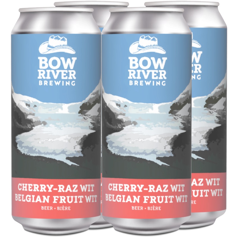 BOW RIVER CHERRY RAZ WIT 473ML 4PK CAN @ Red Deer [1049243] 1892 ml