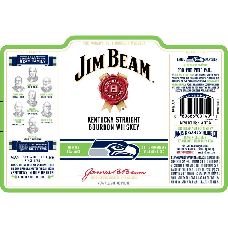 Jim Beam Seattle Seahawks Edition