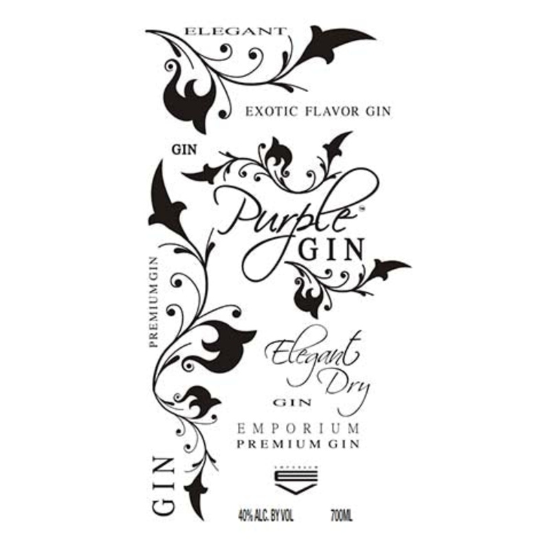 Purple Elegant Dry Gin 700ML BTL