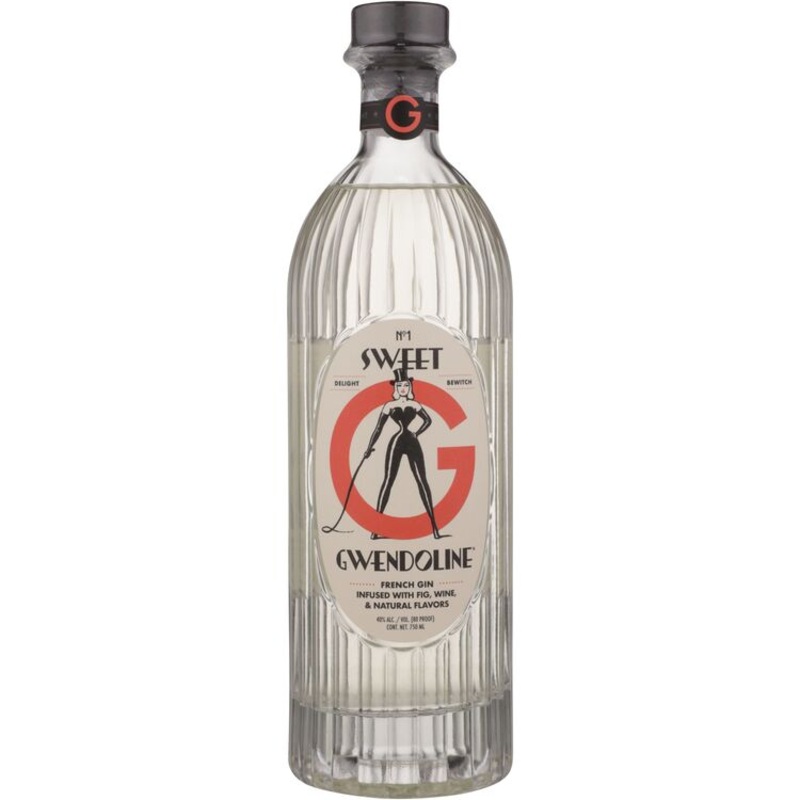 SWEET GWENDOLINE DRY FRENCH GIN 80 750ML 750ML