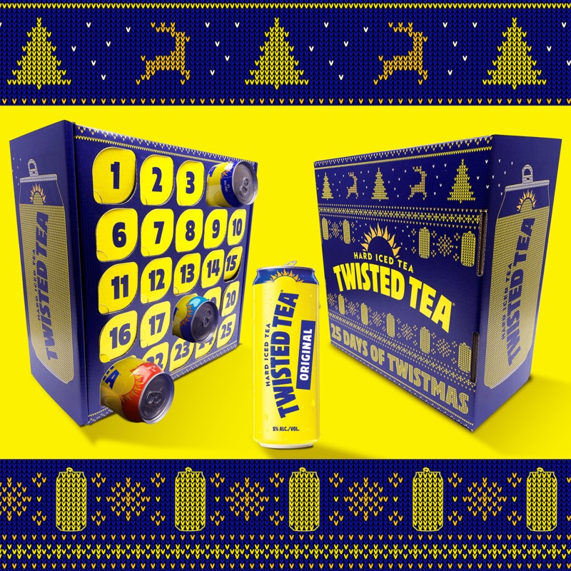Twisted Tea Hard Iced Teas 25 Days of Twistmas