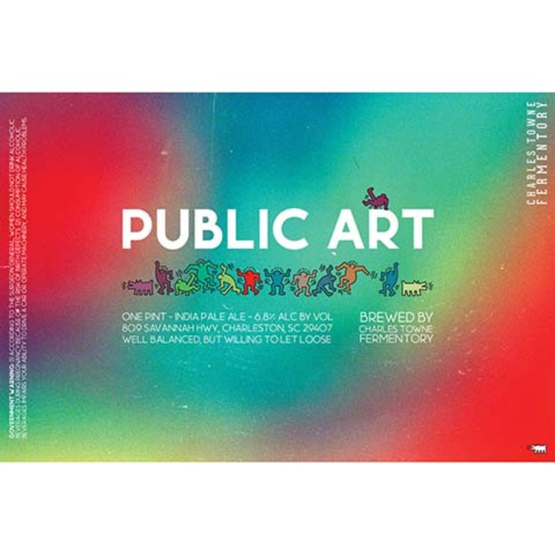 Charles Towne Fermentory Public Art IPA 16OZ SINGLE CAN