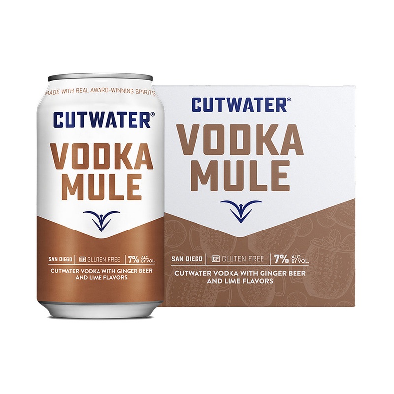 Cutwater Vodka Mule 4 x 12oz Cans