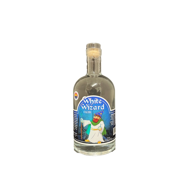 Gnebriated Gnome Distilling White Wizard Rum 750ML