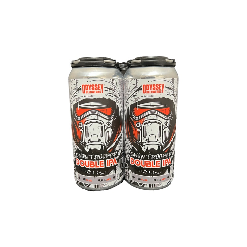 Odyssey Seasonal Trooper DIPA 4 Pack Cans Sand