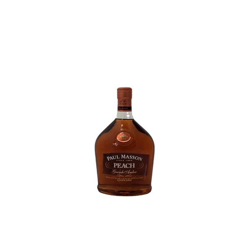 Paul Masson Peach Grande Amber Brandy 750ML