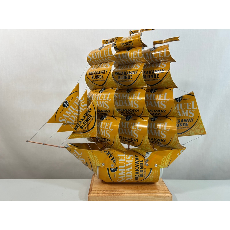 Samuel Adams Breakaway Blonde Beer Can Ship