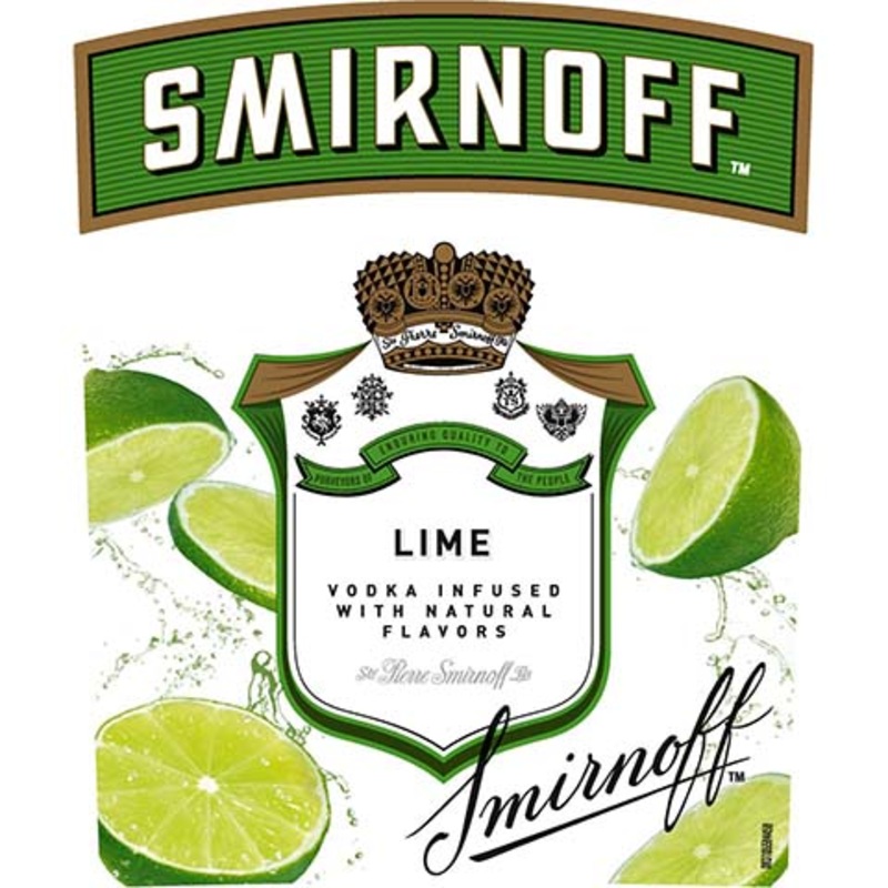Smirnoff Lime Vodka 750ML BTL