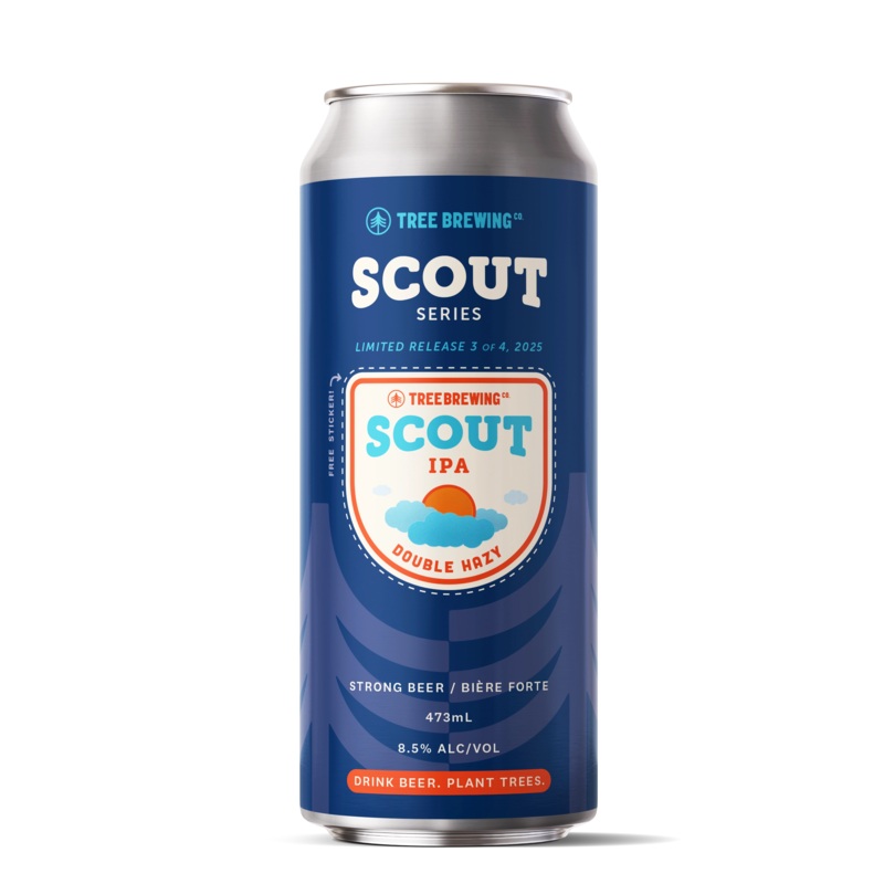 TREE BREW SCOUT SERIES DOUBLE HAZY IPA 473ML CAN @ Kelowna [1057229] 473 ml
