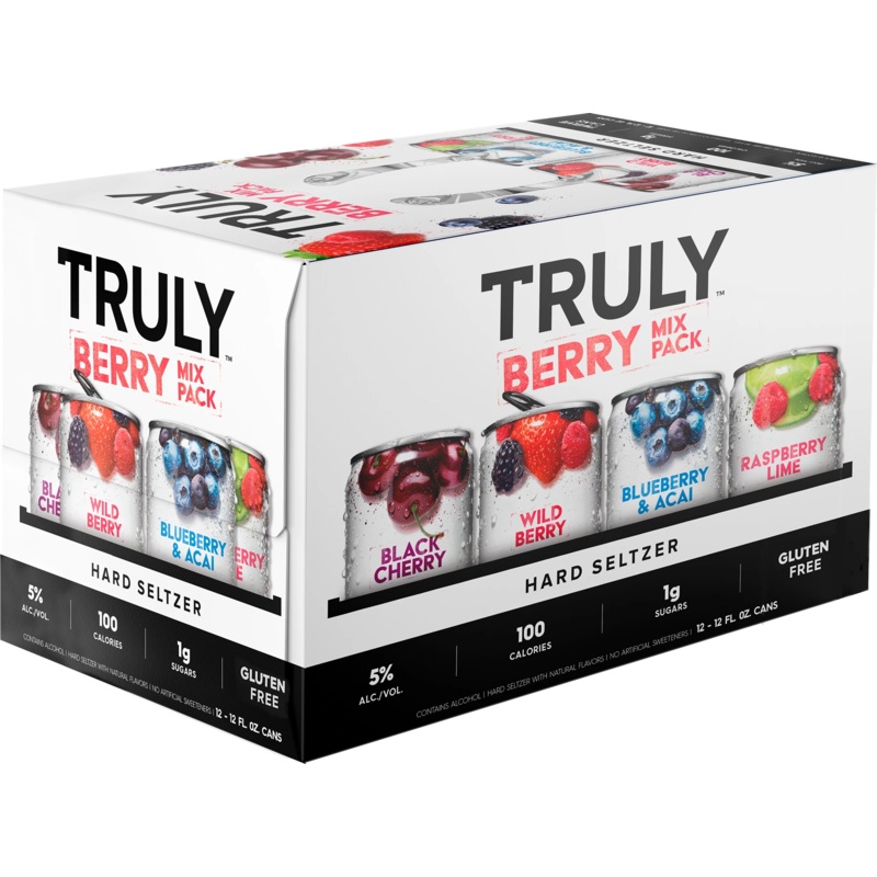 TRULY HARD SELTZER BERRY MIXER 355ML 12PK CAN @ Airdrie [1025737] 4260 ml