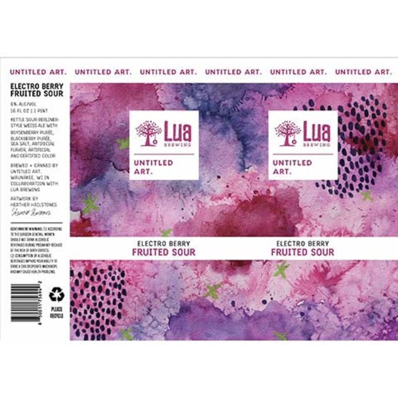 Untitled Art Electro Berry Sour 16OZ SINGLE CAN