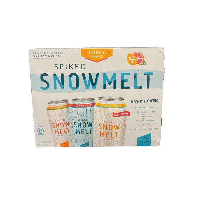 Upslope Snowmelt Citrus Variety 12 Pack Cans