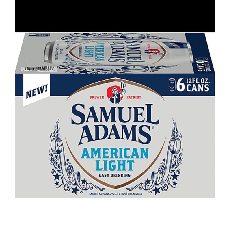 Beer Sam Adams 6pk American Light