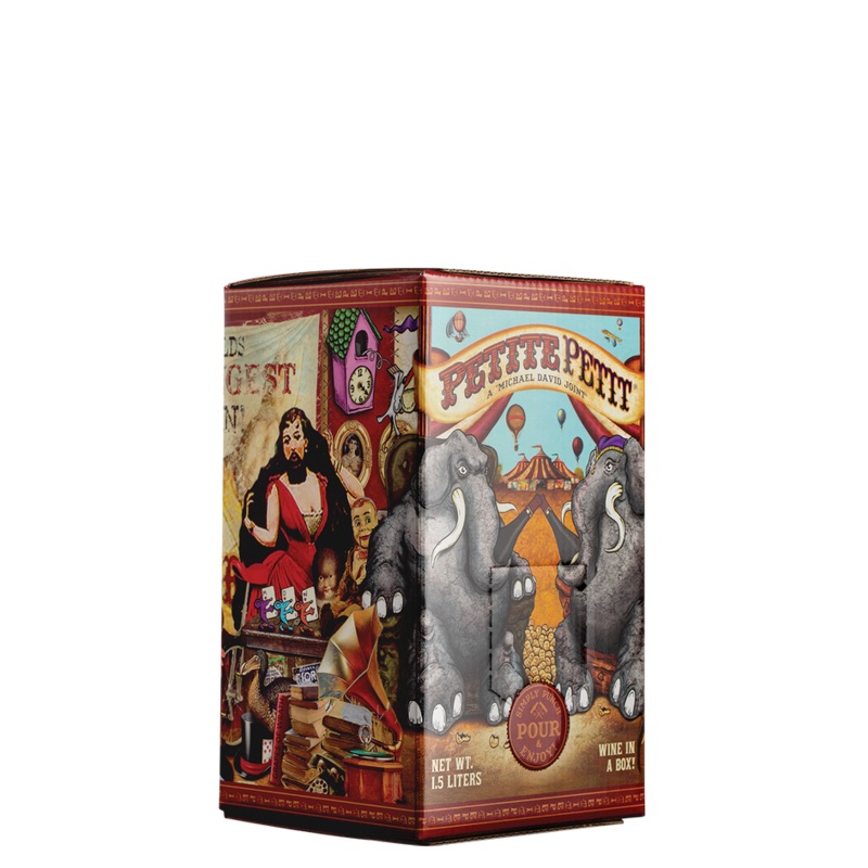 Box WIne Petite Sirah Michael David 1.5L