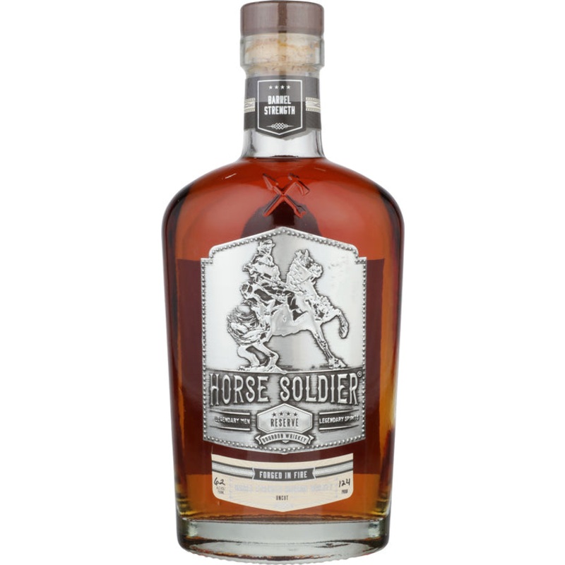 HORSE SOLDIER BOURBON RESERVE BARREL STRENGTH 124 750ML 750ML