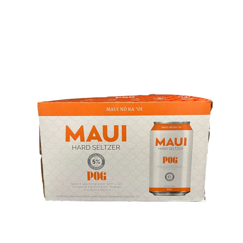 Maui POG Hard Seltzer 6 Pack Cans