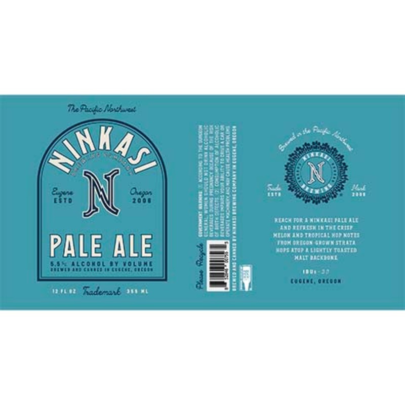 Ninkasi Pale Ale 12OZ CAN