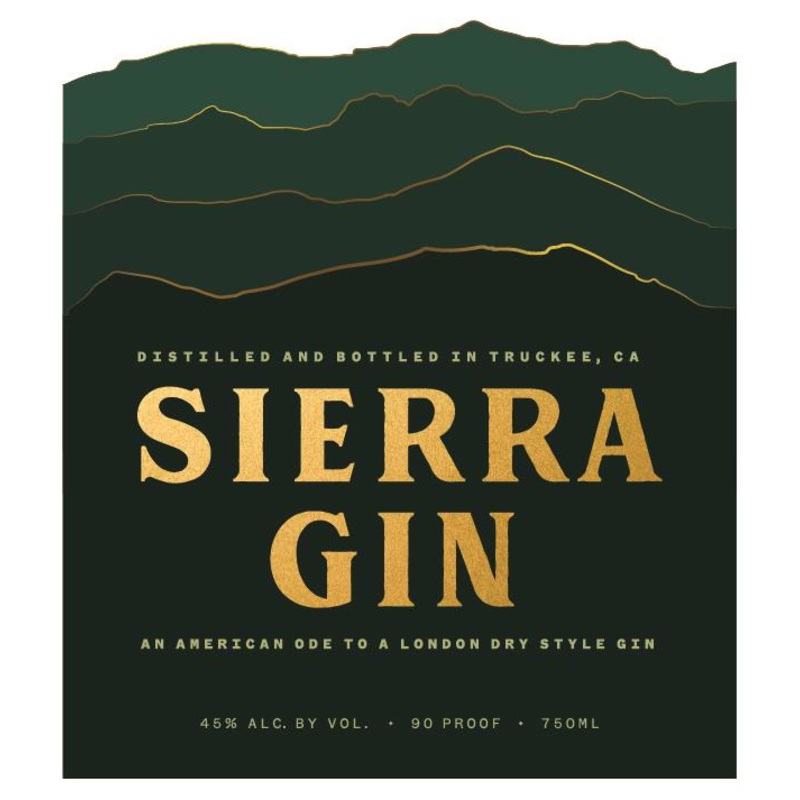 OLD TRESTLE SIERRA GIN 750 mL