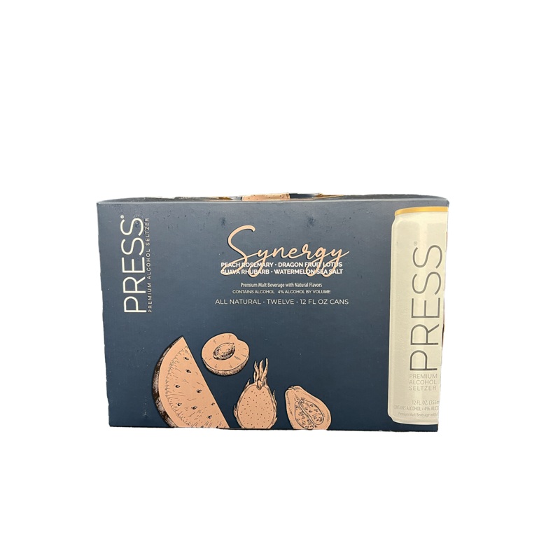 Press Hard Seltzer Synergy Variety 12 Pack Cans