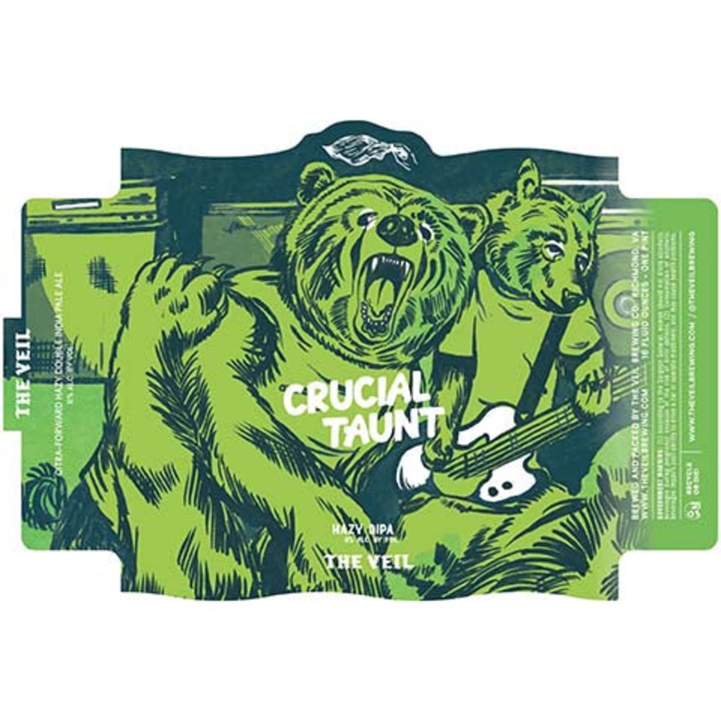 The Veil Crucial Taunt Hazy IPA 16OZ SINGLE CAN