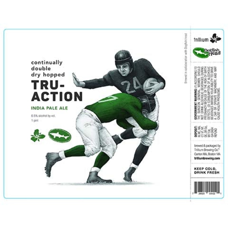 Trillium Continually DDH Fort Tru-Action IPA 16OZ SINGLE CAN