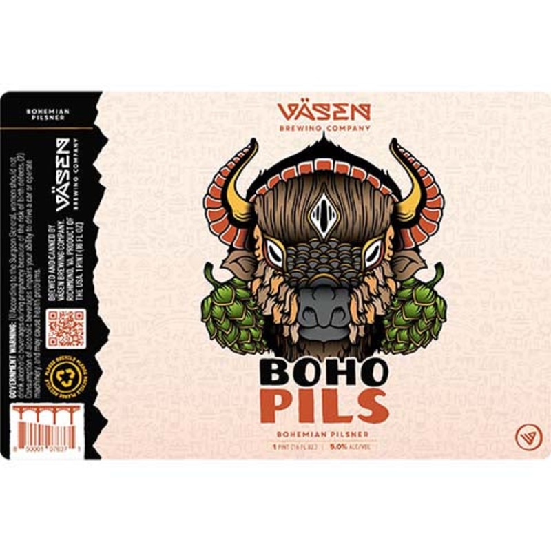 Vasen Boho Pils 16OZ SINGLE CAN
