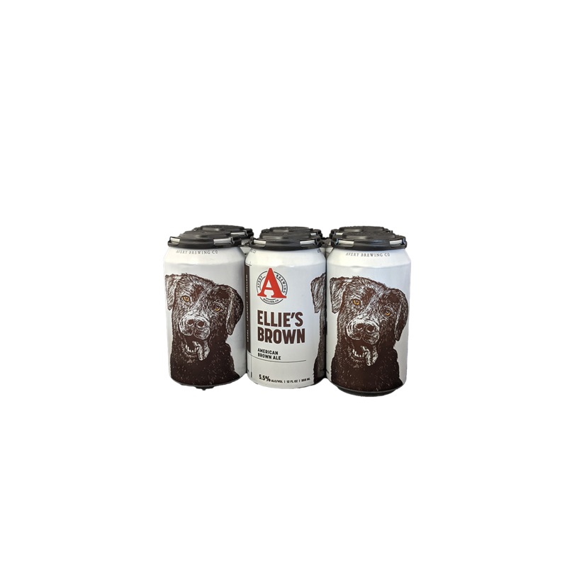Avery Ellies Brown Ale 6 Pack Cans
