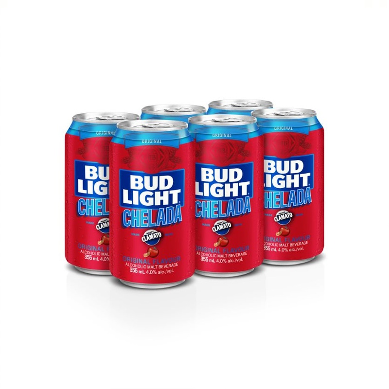 BUD LIGHT CHELADA 355ML 6PK CAN @ MacTaggart Ridge [1001998] 2130 ml