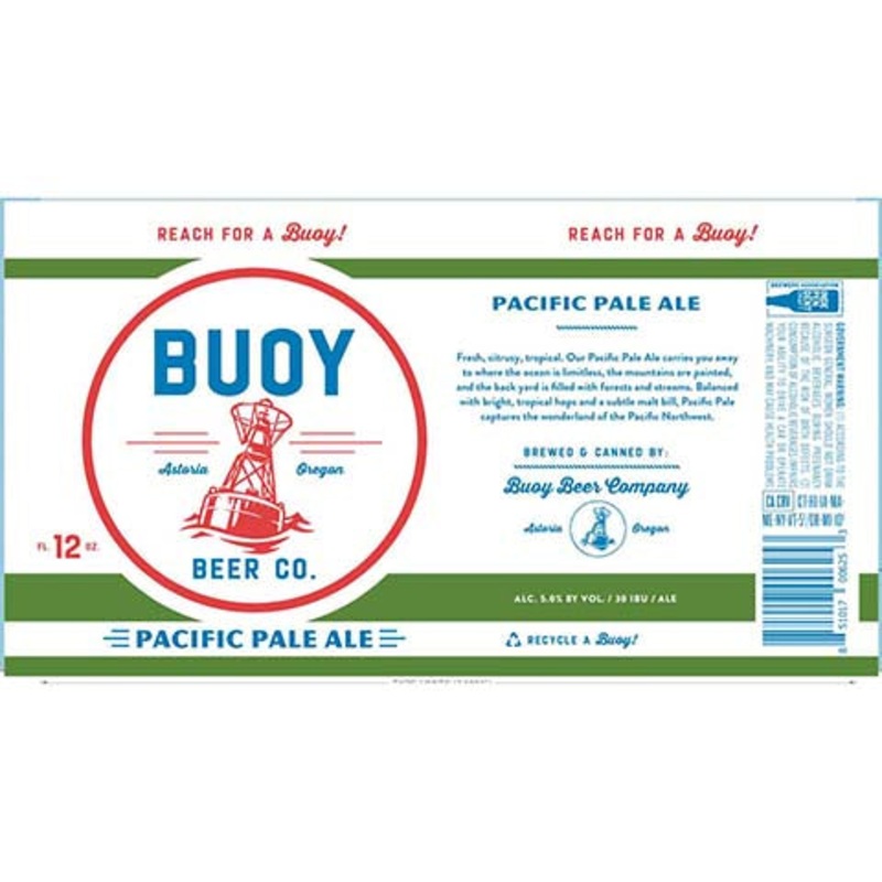 Buoy Pacific Pale Ale 12OZ SINGLE CAN