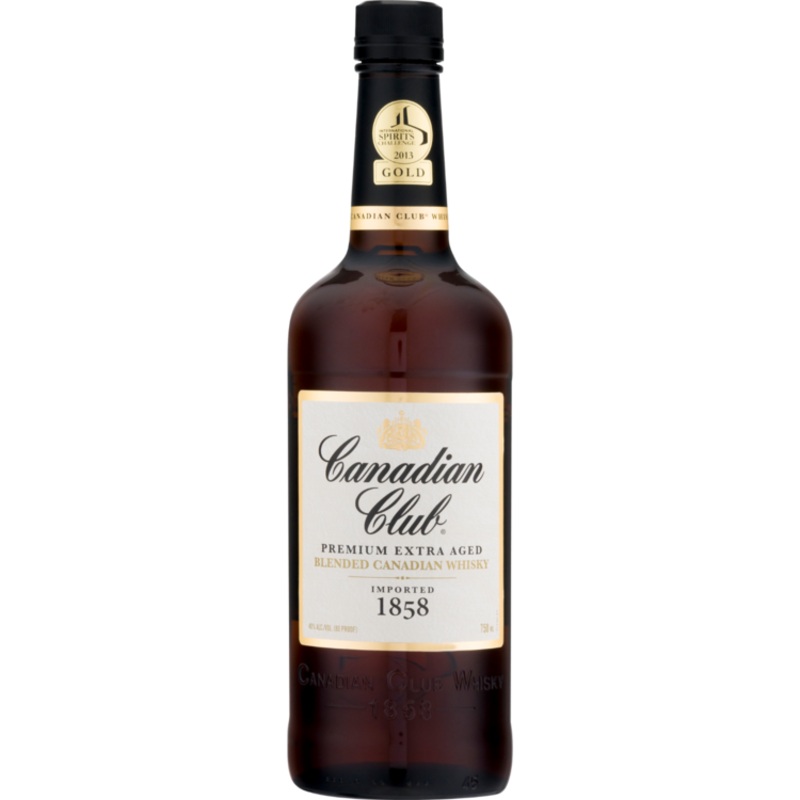 CANADIAN CLUB CANADIAN WHISKY 80 750ML 750ML