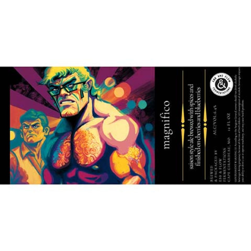 Ebb & Flow Magnifico Saison Ale 12OZ SINGLE CAN