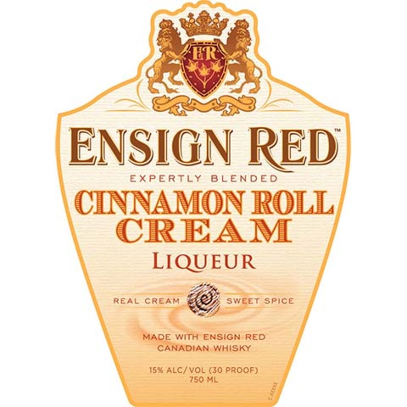 Ensign Red Cinnamon Roll Cream Liqueur 750ML BTL