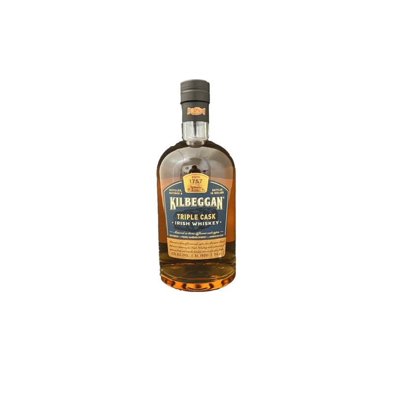 Kilbeggan Triple Cask Irish Whiskey 750ML