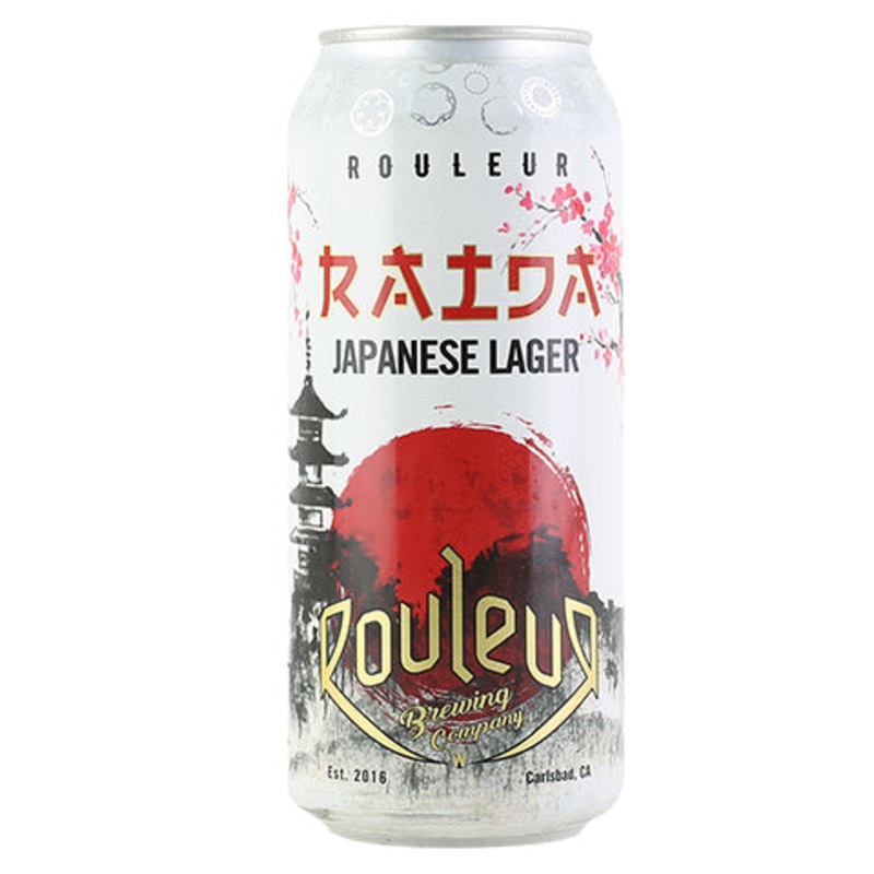 Rouleur Raida Japanese Lager 16OZ SINGLE CAN