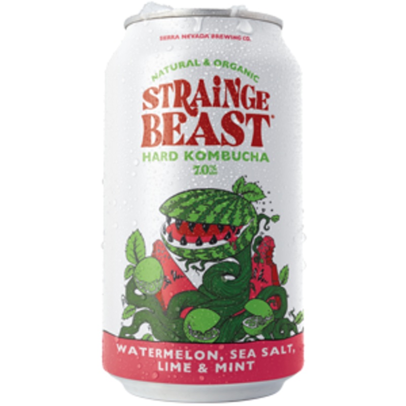 Strainge Beast Watermelon Sea Salt 24 - 12oz Cans, 6 Pack