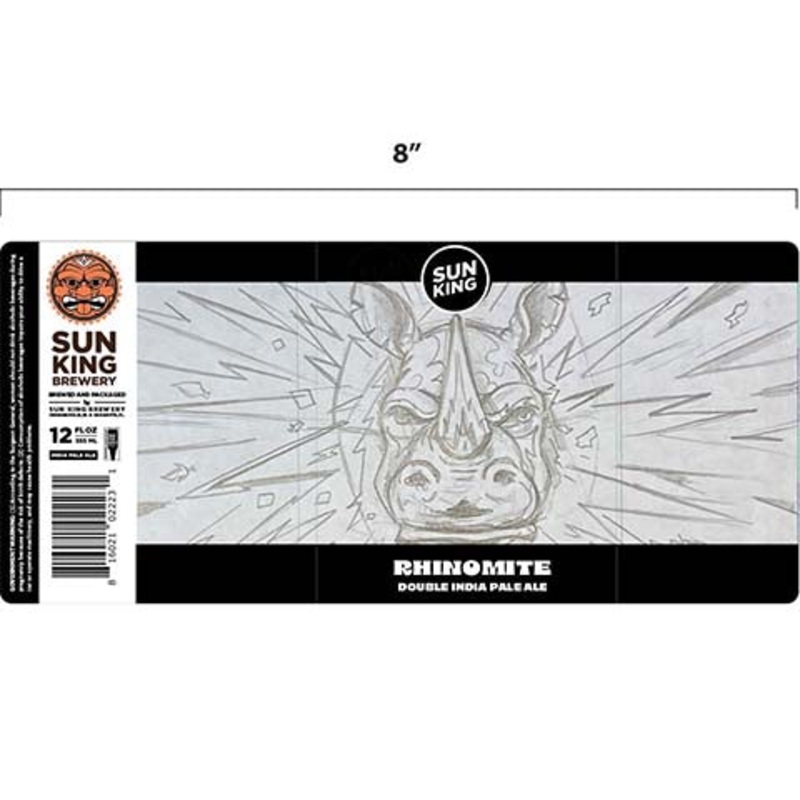 Sun King Rhinomite DIPA 12OZ SINGLE CAN
