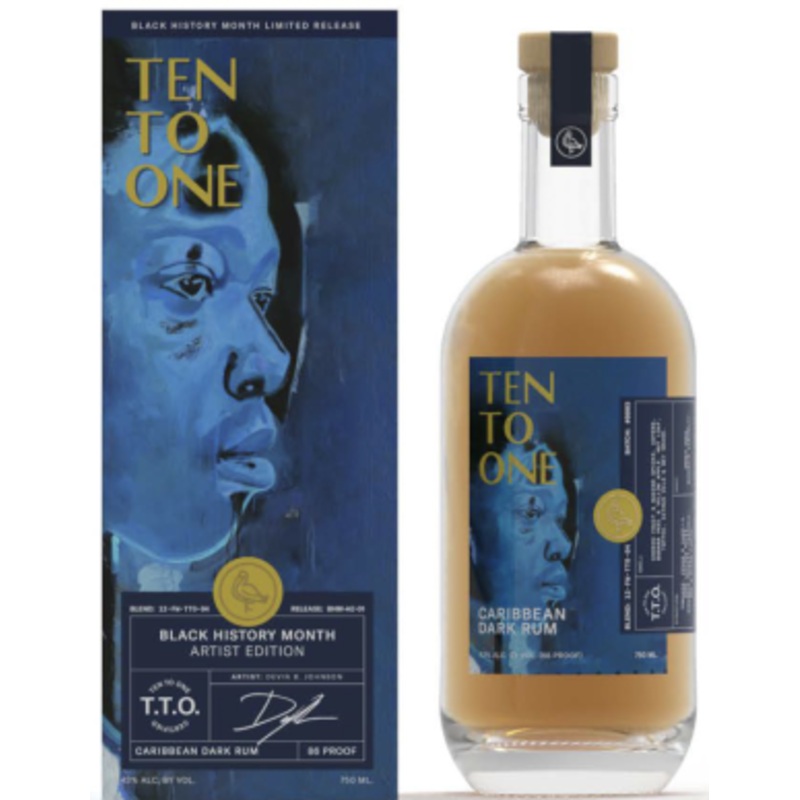 Ten To One Caribbean Dark Rum 750 ml