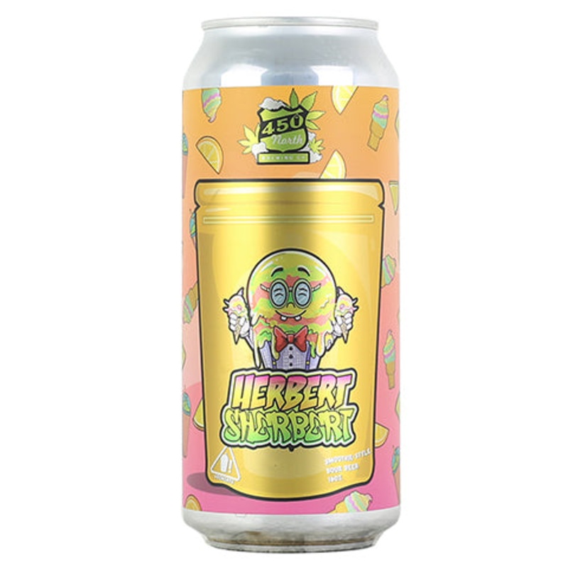 450 North Herbert Sherbert Slushy XL Smoothie-Style Sour 16OZ SINGLE CAN