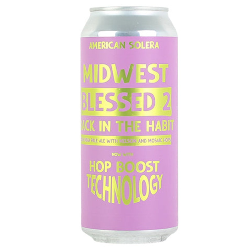 American Solera Midwest Blessed V2: Back In the Habit Hazy IPA 16OZ SINGLE CAN