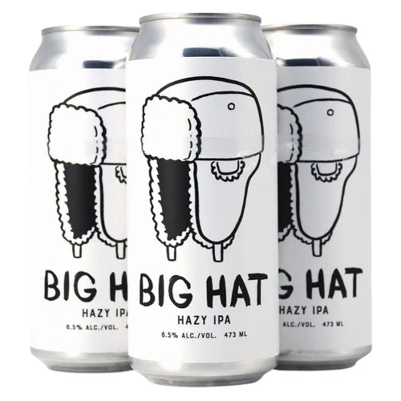 BEST OF KIN BIG HAT HAZY IPA 473ML 4PK CAN @ MacTaggart Ridge [1037508] 1892 ml