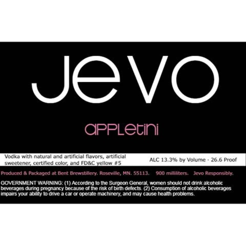 Jevo Appletini 900ML BTL