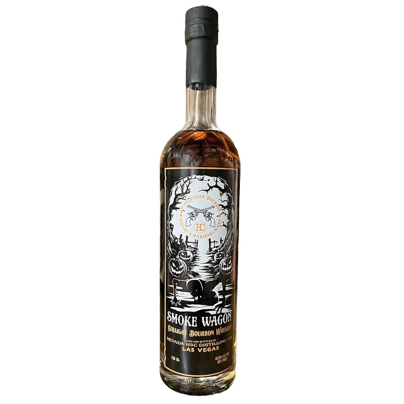 Smoke Wagon Straight Bourbon Whiskey Halloween Glow in the Dark Edition 2024 3 bottle pack