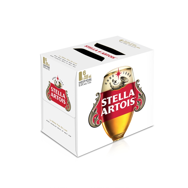 STELLA ARTOIS 355ML 6PK CAN @ Airdrie [1000092] 2130 ml