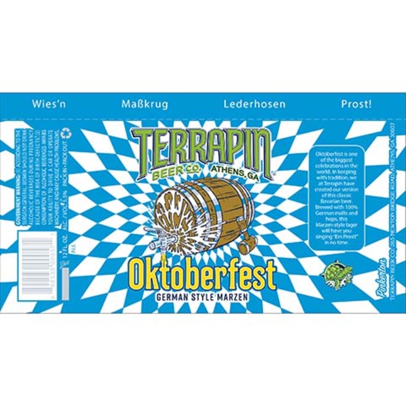 Terrapin Oktoberfest German Marzen 12OZ SINGLE CAN