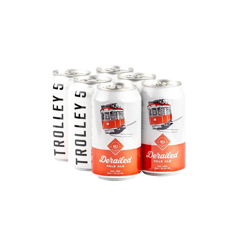 TROLLEY 5 DERAILED PALE ALE 355ML 6PK CAN @ Township [1005302] 2130 ml