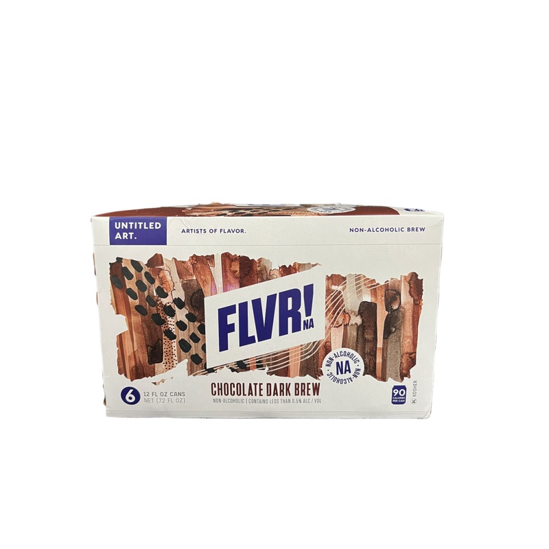 Untitled Art Chocolate Dark Brew Non-Alcoholic 6 Pack