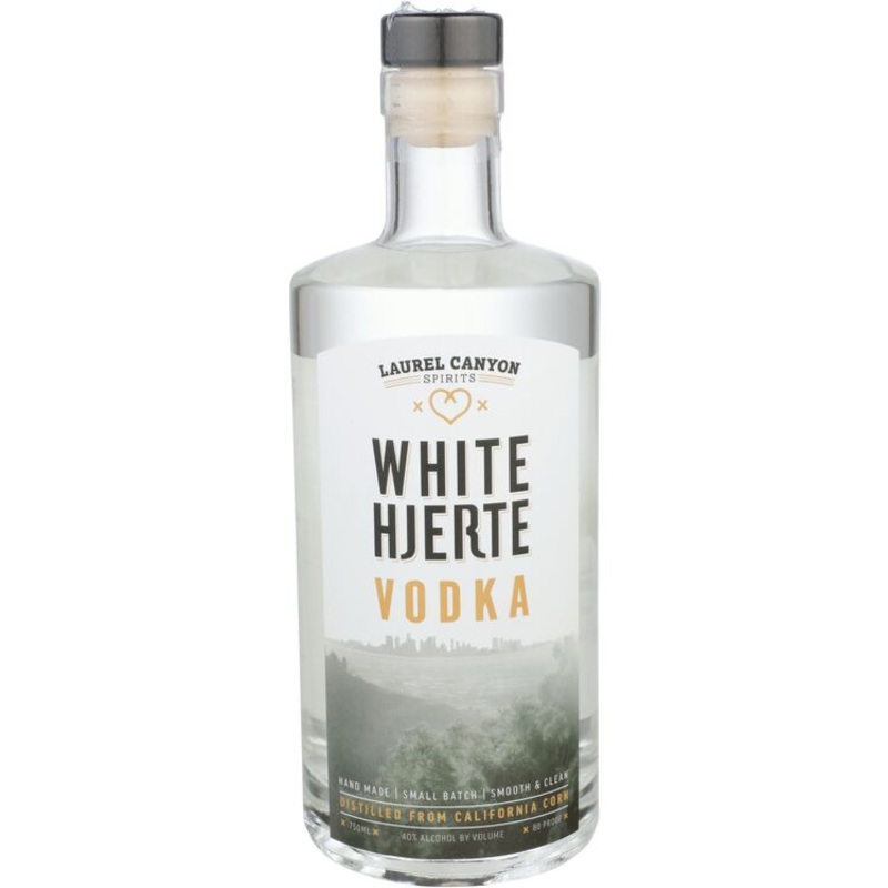White Hjerte Vodka Small Batch 80 750ML 750ML