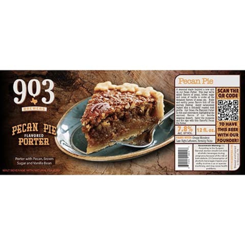 903 Brewers Pecan Pie Flavored Porter 12OZ SINGLE CAN