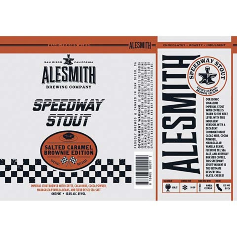 Alesmith Speedway Stout: Salted Caramel Brownie Edition 16OZ SINGLE CAN